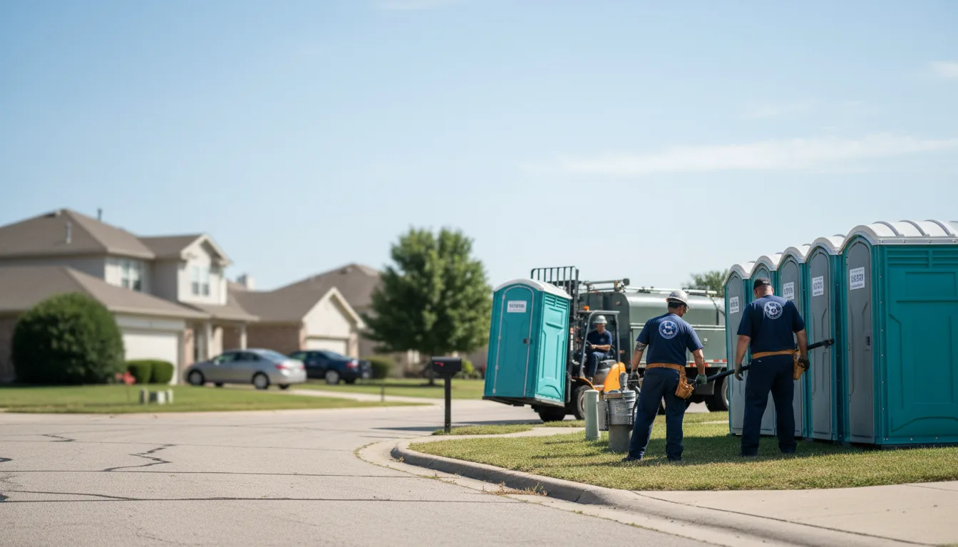 Porta Potty Rental in Okemos, MI near me